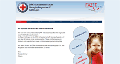 Desktop Screenshot of drk-georgia-augusta.de